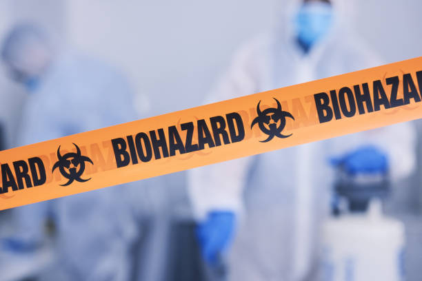 Professional Biohazard technician working in Lewisville, NC